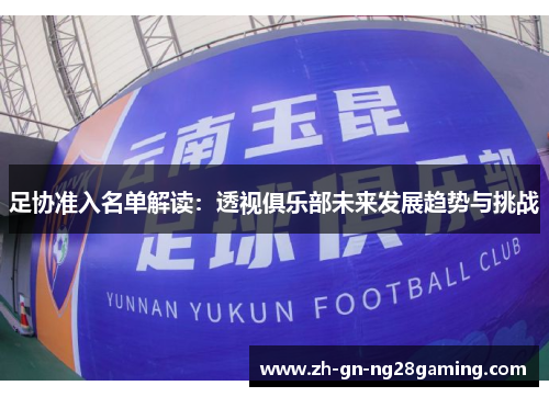 足协准入名单解读：透视俱乐部未来发展趋势与挑战